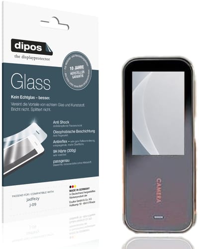 dipos – 2x Matte Pantserfolie geschikt voor Jadfezy J-09 | 9H Screenprotector