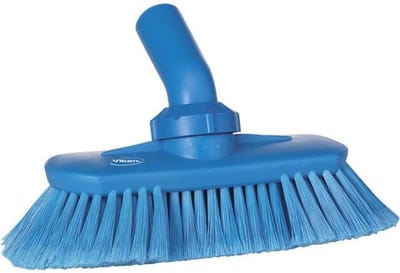 Vikan 7067 Hygiene wandborstel zacht 24cm divers kleuren - Blauw