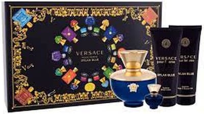 Dylan Blue Pour Femme Gift Set Eau De Parfum (edp) 100 Ml, Body Lotion 100 Ml, Shower Gel 100 Ml And Miniature Eau De Parfum (edp) 5 Ml 100ml
