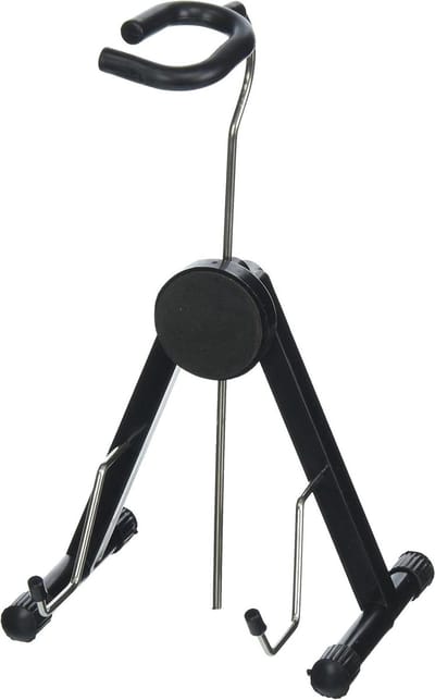 Mini Gitaar Stand - Gitaar Display - Miniaturen Tonen - Verstelbaar Ontwerp - 12.7 cm - Zwart