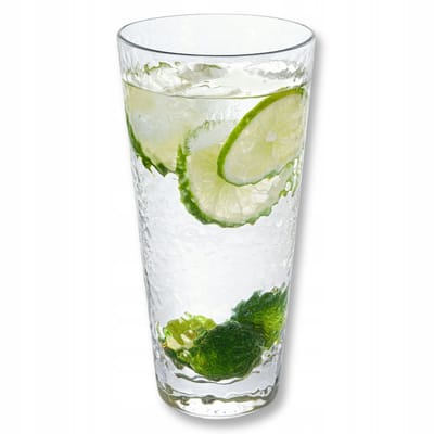 Wilmax Gehamerde Tumbler 450 ml Borosilicaatglas