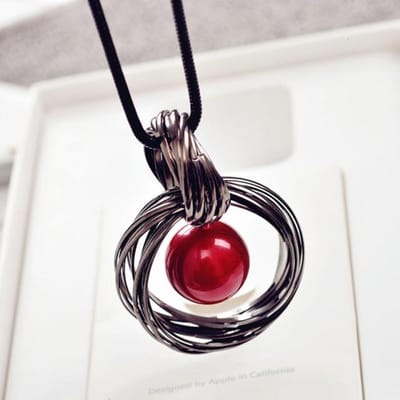 Aankomst Lange Kettingen Voor Vrouwen Mode Grijze Kristallen Choker Collier Femme Statement Kettingen & Hangers Accessoires gray