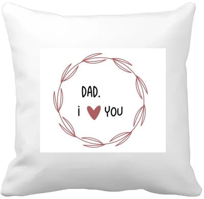 Akyol - dad i love you Kussen hoes - Papa - de liefste vader - vader cadeautjes - vaderdag - verjaardagscadeau - verjaardag - cadeau - geschenk - kado - gift - vader artikelen - 40 bij 40 cm