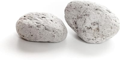 Natuurlijke Puimsteen - Voetverzorging Scrub - Eelt Verwijderen - 100% Natuurlijk - 2 Stuks - Grijs