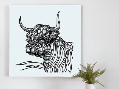 Kunstprint | Wanddecoratie | Canvas | 60 × 60 cm