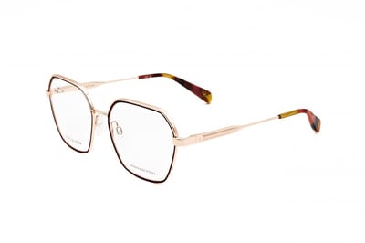 Rag & Bone RNB3072/G Burgundy red gold 53/16/140 WOMAN Brilmonturen