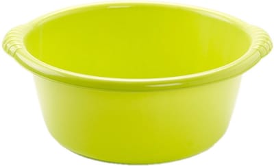 Plasticforte Afwasteiltje - 15L - groen - rond - afwasbak - 46 x 17 cm - teiltje - kunststof