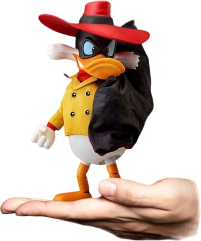 Beast Kingdom - Disney - Ducktales - Darkwing Duck - Negaduck - Beeld - 16cm