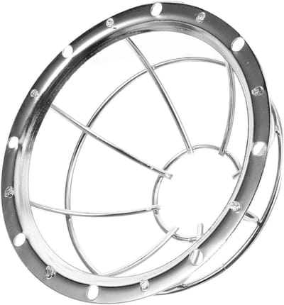Detector Afdekking - Alarm Beschermer - Veiligheid Thuis - Explosieveilig Ontwerp - 13 x 7 cm - Zilver