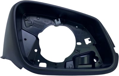 BILMAX Rechts Spiegelkap Vervanging Voor BMW F20 F21 F22 F23 F30 F31 F32 F33 F34 F36 F87 Zwart (Passagierszijde)