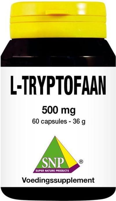 SNP L-Tryptofaan 500mg 60 Vegetarische capsules