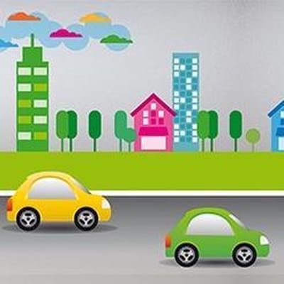 Raamfolie statisch-anti inkijk-Cars 46cm x 1.5 meter