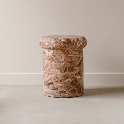 Indore Home - Bijzettafel - Helsinki - Marmer look - MgO