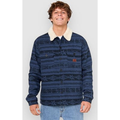 Rip Curl Bells Sherpa Jkt - Light Navy