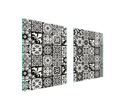 TMK ArtDeko - Snijplank - Mozaïek Patroon - Glas - 85x52 cm