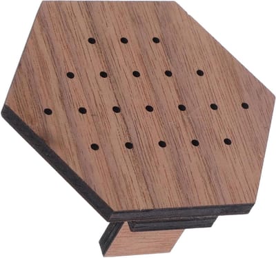 Sieraden Standaard - Juwelier Display - Sieraden Presenteren - Massief Houten Constructie - Compact Formaat - Lichtbruin