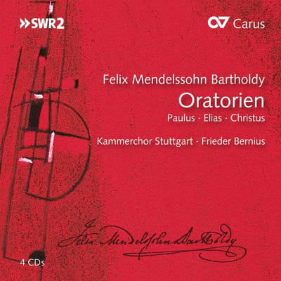 Kammerchor Stuttgart, Frieder Bernius - Oratorios Paulus Elias Christus (4 CD)