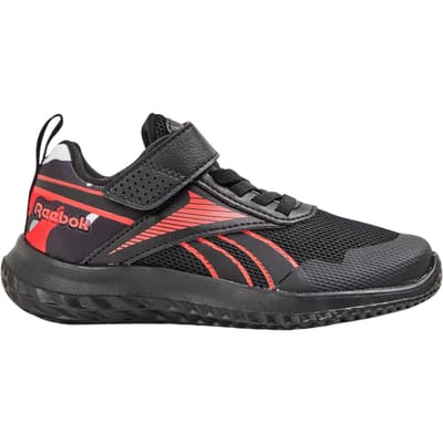 Reebok Kinderen Rush Runner 5 Stretch Lace Sneakers (Zwart)