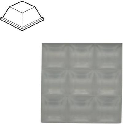 Benson Transparante siliconendruppels - stootdoppen - 20 x 20 mm - 9 stuks