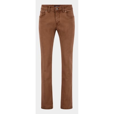 Gardeur Broek Sandro-1 Move Lite Stretch Performance 4Nature Tencel Cognac / male