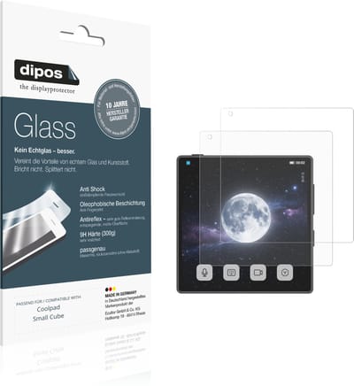 dipos – 2x Matte Pantserfolie geschikt voor Coolpad Small Cube | 9H Screenprotector