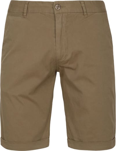 Suitable Short Chino broek Arend Khaki - Maat 58 - Heren - Korte broek - Mannen broeken