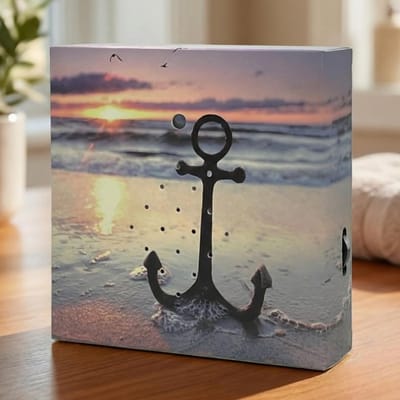 Jhubersproducts - Soundbox - Natuurlijke Zee Geluiden - Ontspanning voor Thuis - Compacte Geluidsbox - Geluidsisolatie - Ideaal voor Relaxatie - Gesch