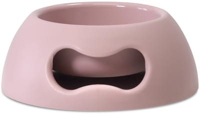 Allecto - Hondenkom - Eco-vriendelijk - Kleine hondenbak - Roze - Voer en water - Perfect voor kleine honden - 350 ml