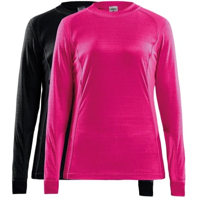 Craft Core Baselayer Thermo Shirt Dames (2-pack) - Maat XL