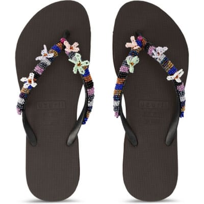 Uzurii | Teenslippers | Dames | Koffie | Maat 39/40