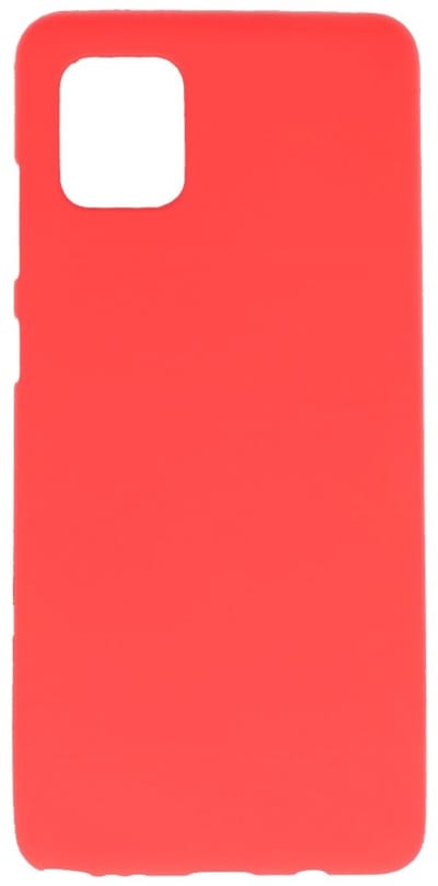 Hoesje Geschikt voor de Samsung Galaxy Note 10 Lite - Backcover Color Telefoonhoesje - Rood