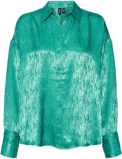 VERO MODA VMSINA LS LOOSE SHIRT WVN GA PA Dames Blouse - Maat M