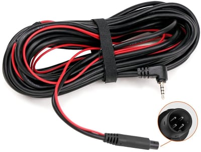 Verlengde Achteruitrijcamera Kabel voor Dashcam Vervanging (4-polig, 2,5 mm)