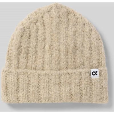 Beanie met labeldetail, model 'Acotta'