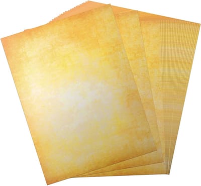 Vintage Papier voor Certificaten en Uitnodigingen - A4 Printbaar, Geschikt voor Inkjet en Laser Printers, Elegante Briefpapier en Perkamentpapier