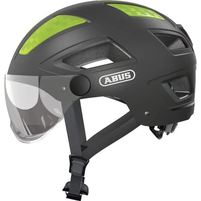 Fietshelm ABUS HYBAN 2.0 ACE titan M - 52-58 cm - grijs - Geschikt voor gebruik op elektrische fietsen - stadsfietsen - 465 g