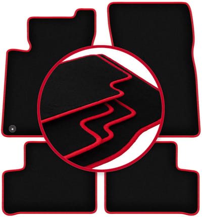 CARLUX-RED automatten voor: Mercedes A W177 hatchback, sedan (2018-)