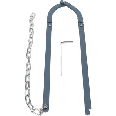 Hek Reparateur IJzer Materiaal Sterke Corrosiebestendigheid Anti Roest Tuinhek Reparateur Reparatiegereedschap gray
