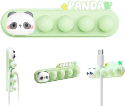 Kabelklemmen - Kabelhouders Clips - Bureau Organisatie - Zelfklevend PVC - Compact Design - Panda Design