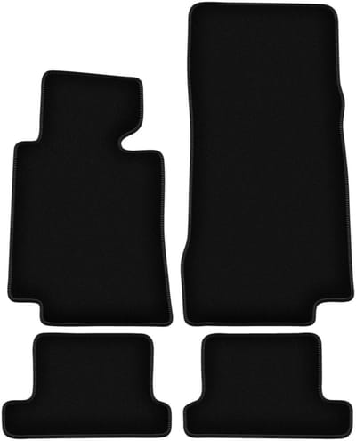 BASIC zwarte veloursmatten voor: BMW 8 E31 coupé (1988-1999)