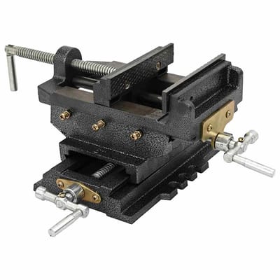 vidaXL - Bankschroef - handmatig - 150 - mm