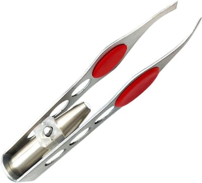 Gezichtshaarpincet - Wenkbrauwpincet met licht - Precisie ontharen - Geïntegreerd LED-licht - 21 gram - Meerkleurig