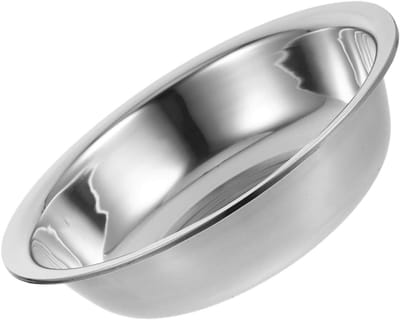Roestvrijstalen Wastafel - Metalen Kom - Keuken Gebruik - Moderne Look - 30x30x9 cm - Zilver