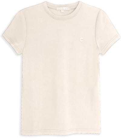 4PRESIDENT T-shirt meisjes - Beige - Maat 92 - Meiden shirt