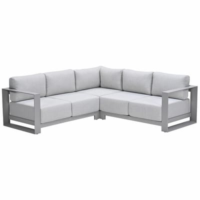 Garden Impressions Malakka loungebank 3-delig - taupe
