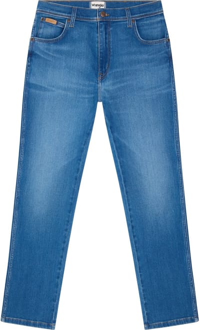 Wrangler Heren Jeans Broeken TEXAS regular/straight Fit Blauw 31W / 32L Volwassenen
