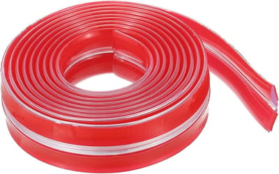 Allecto Plus - Randbeschermstrip 157 inch x 10 meter - kindvriendelijk - transparant - hoekbeschermers - kasten tafels laden - sterke hechting
