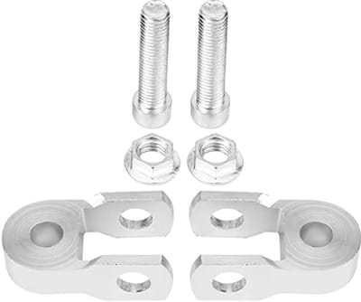 Dailygoods- Schokdemperverhoging 3 cm - Riser Motorfiets - 2 Stuks - Universele Achterverhoging - Aluminiumlegering - Duurzaam en Corrosiebestendig - Motorfietsverhoging