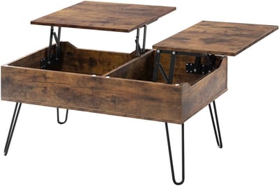 Salontafels - Salontafel - Salontafel Met Verborgen Opbergruimte - Bijzettafel - Tafel - Sidetable - Eettafel - Tafels - Woonkamer - Keukentafel - Salontafel Met Opbergruimte - Salon Tafel - Tafeltje - Woonkamer Tafel - Woonkamer Tafeltje