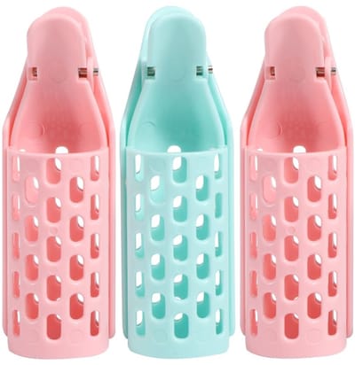 Dailygoods- Haarrollers Handige Kapsel Tool - Krulspelden - Lichtgewicht - Duurzaam - Geschikt voor Kort Haar - ABS-Materiaal